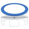 Trampoline Safety Pad for 12ft trampoline - Replacement Spring Cover Pad, No Holes for Poles, Waterproof&UV-Resistant