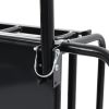 Bike Trailer 51.2"x28.7"x19.1" Steel Black