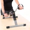 Foldable Exercise Bike Pedal Fitness Exerciser Cycle Bike with LCD Display Mini Pedal Exerciser