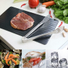 Fast Defrost Tray Fast Thaw Frozen Food Meat Fruit Quick Defrosting Plate Board Defrost Tray Thaw Master Kitchen Gadgets