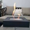 Portable Tabletop Fire Pits, Tabletop Smokeless Bio Ethanol Fireplace