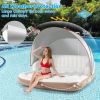 Inflatable Pool Float Lounge Swimming Raft