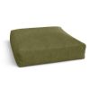 Jaxx Brio Large D√©cor Floor Pillow / Meditation Yoga Cushion, Plush Microvelvet, Moss