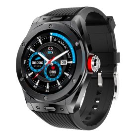 Smart Watch Sports Watch Bluetooth Connection Mobile Phone Smart Watch (Color: Black)