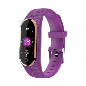 New Product IK08 Temperature Smart Bracelet Heart Rate (Option: D)