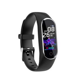 New M8 Smart Bracelet ECG Heart Rate Sleep (Color: Black)