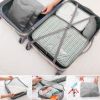 9Pcs Clothes Storage Bags Water-Resistant Travel Luggage Organizer Clothing Packing Cubes