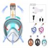 Snorkeling Mask; Full Face Snorkeling & Diving Mask With 180¬∞ Panoramic View With Longer Vent Tube; Waterproof; Anti-Fog & Anti-Leak Technology Mask;