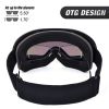 Snowledge Ski Goggles-Snow Snowboard Goggles OTG for Men Women Adult, Anti Fog 100% UV Protection