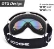 Snowledge Ski Goggles-Snow Snowboard Goggles OTG for Men Women Adult, Anti Fog 100% UV Protection