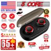 5 CORE Wireless Earbuds, Bluetooth 5.0 Noise Cancelling Headphones w/Charging Case- 132Hrs Play Time, Built-in Microphone IPX8 Waterproof for Sports W