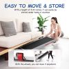 Walking Pad Treadmill Under Desk,Portable Mini Treadmill 265 lbs Capacity with Remote Control,Installation-Free Jogging Machine for Home/Office,Blueto