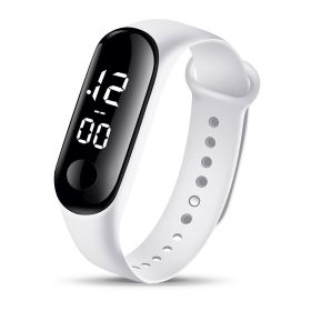 Couple's Leisure Sports Electronic Watch (Color: White)