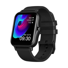 Smart Watch Bluetooth Call 210MAH Battery Heart Rate Blood Oxygen Monitoring (Color: Black)