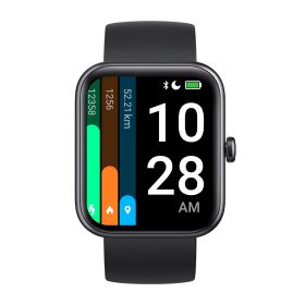 Smart Watch 1.69 Inch 300mAh Multiple Sports Modes And Multiple Languages (Color: Black)